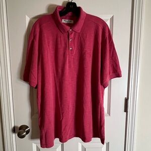 Tommy Bahama Vibrant Red/Pink Polo Shirt
